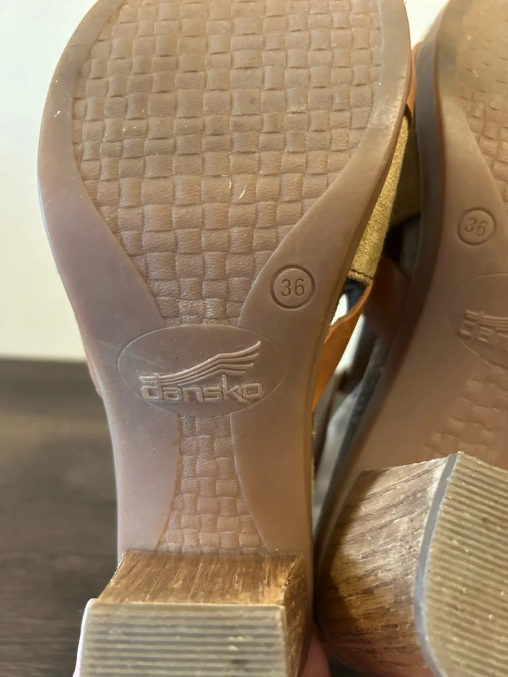 Dansko Dominique T-Strap Heeled Sandals